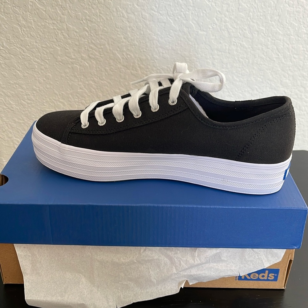 NEW Keds Triple Kick Canvas Lace Up